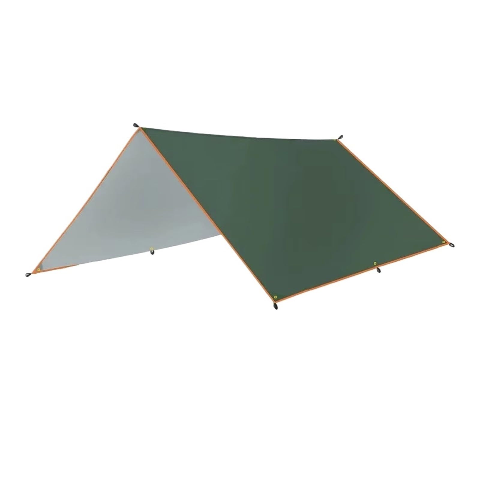 Ultraleichte Sonnenschutzplane for den Außenbereich | Überdachung for Garten-Strandcamping(Green,3x3m)