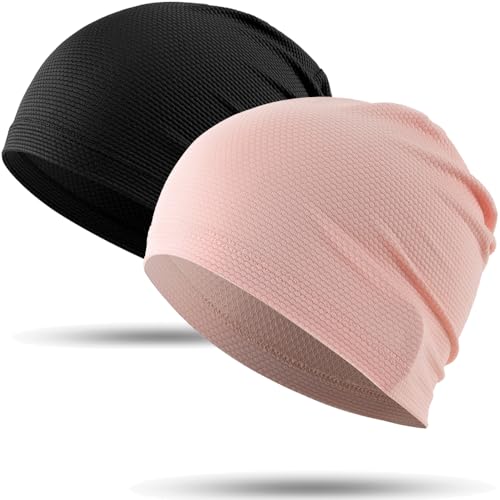 Image of WTACTFUL Cooling Skull Cap Breathable Mesh for Men Women | Lightweight Mesh Thin Quick-drying Moisture-Wicking Motorcycle Cycling Summer Sports Helmet Liner Hard Hat Liner