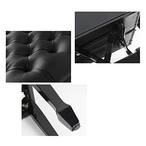 TEmkin Tabouret de Piano Banc de Piano Simple Banc de Piano réglable Tabouret Siège de Clavier avec Rangement Compartiment d’assise Confortable Capacité de Poids 264 LB - Les Beatles, Paul McCartney, John Lennon, RIngo Starr, George Harrison TEmkin Tabouret de Piano Banc de Piano Simple Banc de Piano réglable Tabouret Siège de Clavier avec Rangement Compartiment d'assise Confortable Capacité de Poids 264 LB – Image 8