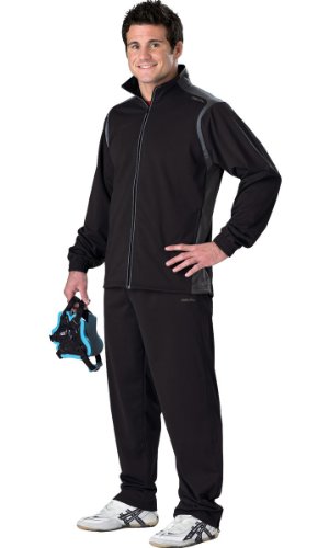 Cliff Keen All American Warmup Suit - 2XL - Black/Gray