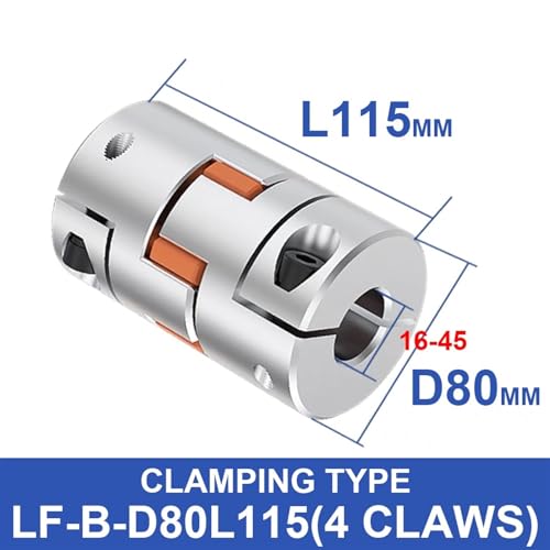 Accouplement de moteur LF-B-D80L115 pour table de division et projets d'atelier - 3