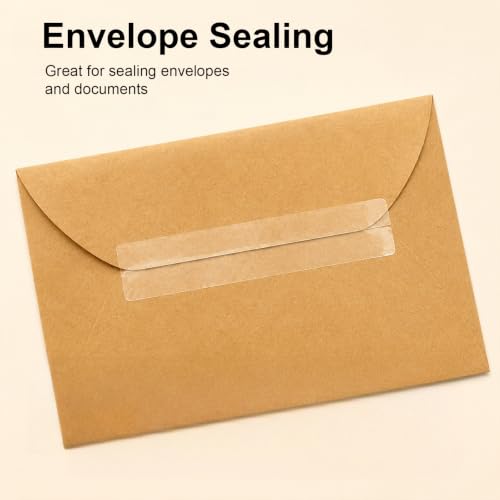 Image of Full Shine Single Sided Replacement Tape Roll Transparent 0.8cm*4cm 3 Yards