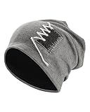AWAYTR Slouchy Beanie Hat for Women - Fashion Knit Skull Cap Lightweight Chemo Hats Nightcap for All Seasons (Grey)