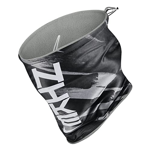 NIKE NNW11 carta Football NECKWARMER 2.0 Reversible PARTICAL, Black/Grey, One Size