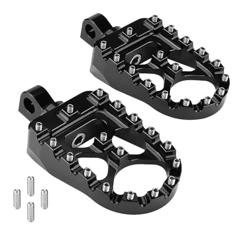 Repose-pieds CNC pour Sportster Iron 883 en aluminium taillé masse style custom