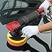 Buffer Polisher, 1200W Dual Action Polisher and Random Orbit Car Buffer Polisher Waxer with 6 Variable Speed, Orbital Sander Machine Soft Start 150MM Base Detachable U-Handle