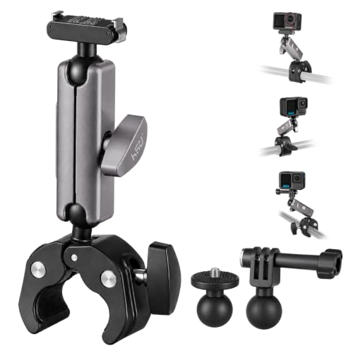 HSU�X�[�p�[�N�����v�J�����}�E���g DJI Osmo Action 5 Pro/ 4/3/ Osmo 360�p | ���C�N�C�b�N�����[�X�}�E���g�A�}�W�b�N�A�[���N�����v�A�_�u���{�[���w�b�h�A�_�v�^�[�A360°�n���h���o�[�}�E���g�A���]�ԃn���h���o�[�}�E��