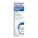 Pack of 6 Sudafed 60ml Blocked Nose Spray