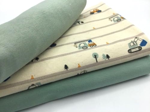 Tissu jersey pour coudre facilement des vêtements de bébé sans erreur de couleur