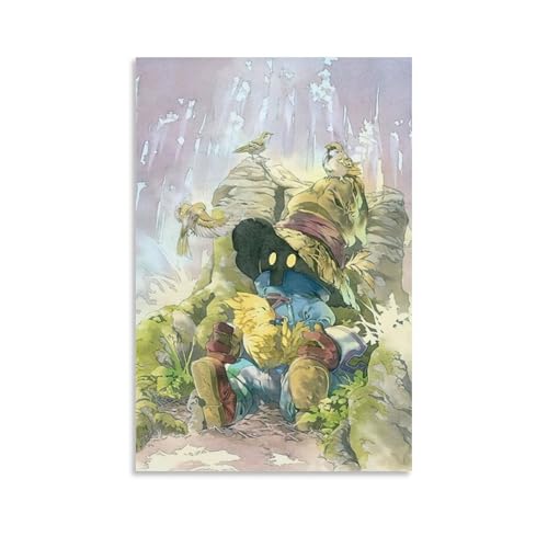 �t�@�C�i���t�@���^�W�[ �r�r�E�I���j�e�B�A �|�X�^�[ (7) �I�t�B�X �x�b�h���[�� �_�C�j���O���[������ �L�����o�X ��� �A�[�g�p�l��20x30inch(50x75cm)