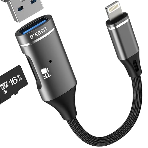 Adaptateur Lightning USB pour brancher une clé USB ou un clavier sur un iPad bloqué