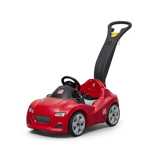 Step2 Whisper Ride Cruiser Ride-On Toy, Red (Amazon Exclusive)