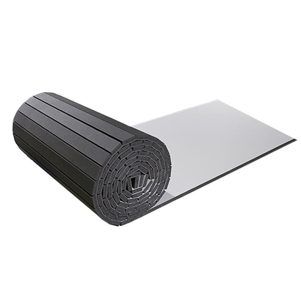 Tappetini di Allenamento di Ginnastica Roll out Wrestling Tumbling Tappetini Morbidi Durevoli Cheerleading Fitness Tappetini per Uso Domestico (Size : 1cm/m²/0.4inch Thick)