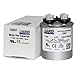 7.5 uF x 370 or 440 VAC Round Run Capacitor by JARD # 12807