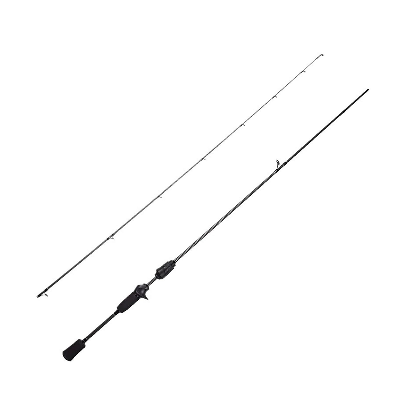 canna da pesca Canna da pesca 1.8M con richiamo 0.8-7g lancio ultraleggera in carbonio ad azione rapida for la in acqua dolce d'acqua di mare combo spinning