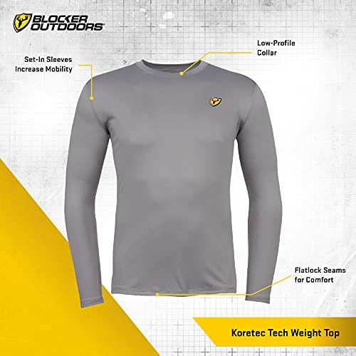 Scent Blocker Shield Series Koretec Tech Weight Top, Base Layer Tops for Men2