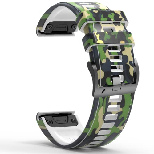 Bracelet silicone pour Fenix 7X résistant à la transpiration sans irritation