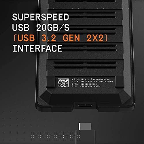 WD_BLACK P50 1TB NVMe SSD Game Drive, Call of Duty: Black Ops Cold War Special Edition