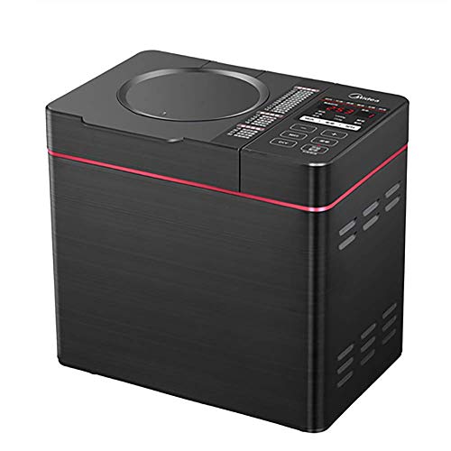 DOOK Automatic Bread Machine - Beginner Friendly Programmable Bread Maker,LED Display,(22 Programs, Online Recipes, 3 Shell Colors, 13 Hours Reservation,1 Hour Keep Warm(Black)