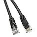 BattleBorn 14ft Cat5e Gigabit RJ45 Ethernet Network Patch Cable - Black - 14 Feet