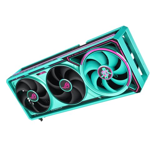 ROG Astral GeForce RTX 5080 16GB GDDR7 OC Hatsune Miku Edition (PCIe 5.0, 16GB GDDR7, HDMI/DP 2.1, 3.8-slot, design a 4 ventole, ventole Axial-tech, camera vapore brevettata, pad termico GPU a - Scheda video - Immagine 19