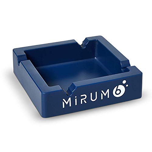 Mirum6 Cigar Ashtray for Outdoors and Patio-with Four Cigar and Cigarette Combo Holder-Home