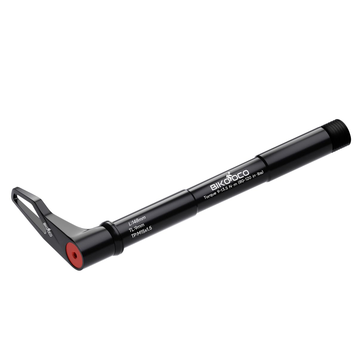 Bike Thru Axle Adapter - Cycling Hubs Axle Quick Release Adapter for Rockshox, Boost Forks - 15mm X 100mm/110mm (with Handle)