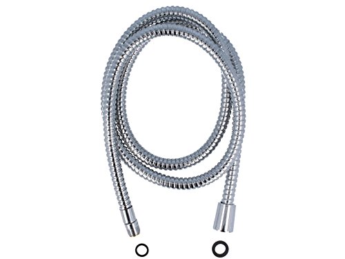 Preisvergleich Produktbild tecuro Küchen-Ersatzbrauseschlauch M15 / 1 x 1 / 2 Zoll Konusmutter - Metall-verchromt