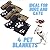 Pack Of 4 Pet Blanket Soft And Comfortable Fleece -Dog Blanket - Small Dog Bed Or Cat Blanket Soft Warm Washable Puppy Blanket With Paw Print (70 X 70cm/28.6' X 27.6') Beige And Black Fleece For Pets
