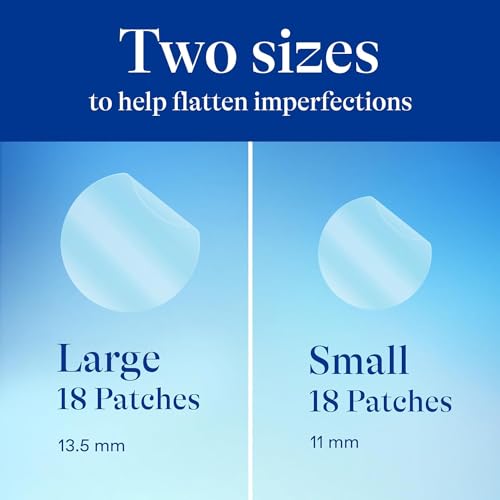 Differin Acne Treatment Gel and Differin Patches Set: 36 Power Patches, 18 large and 18 small patches for acne-prone skin and A30 day retinoid treatment with 0.1% Adapalene, Mother's Day Gifts - 4