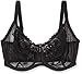 Produktbild Pour Moi Damen Schalen BH St Tropez Full Cup Bra, Schwarz, 90D (Herstellergröße: 40D)