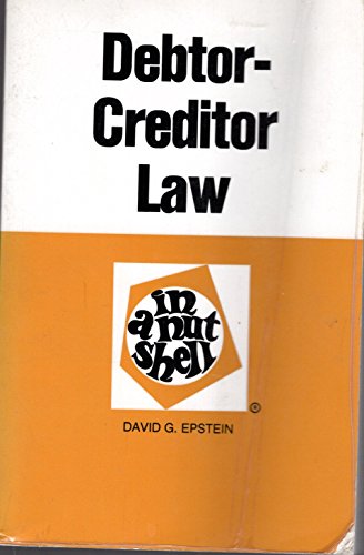 Debtor creditor law in a nutshell (Nutshell ser... 0314949992 Book Cover