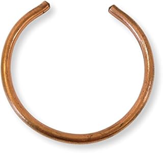 Tibetan Hand Crafted Copper Medicine Bracelet From Nepal (11) gold