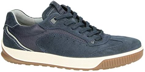 ECCO Men's Byway Tred Low-Top Sneakers, Blue Navy Night Sky 51313, 9.5 | Image 1