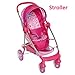 Chicco Baby Doll Stroller, 4-in-1 Pram/Stroller Gift Set, For Baby Dollsup To 18