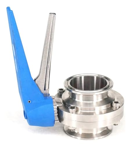 Vanne papillon 2 in. TC en acier inoxydable 304 pour brassage de bière