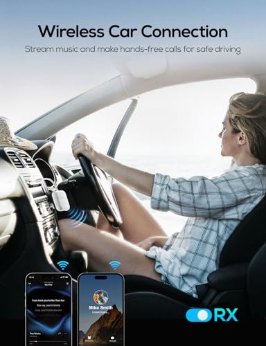 Nulaxy Air In-Flight Bluetooth Wireless Audio Transmitter Receiver For Up To 2 Airpods Or Wireless Headphones, Bluetooth Adapter For All 3.5Mm Jacks On Airplanes thumb #2