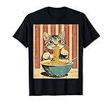 Kawaii Ramen Cats Ukiyoe Collection