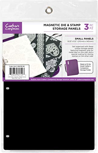 Crafter's Companion CCMAGSTS 8.25"X5.5" Magnetic Storage Panels 3/Pkg-Small