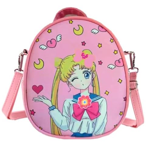 Kerr's Choice Girl Women Crossbody Bag Japan Pink Purse Crossbody Purse Pink Cute Crossbody Bag Cover