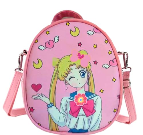 Kerr's Choice Girl Women Crossbody Bag Japan Pink Purse Crossbody Purse Pink Cute Crossbody Bag