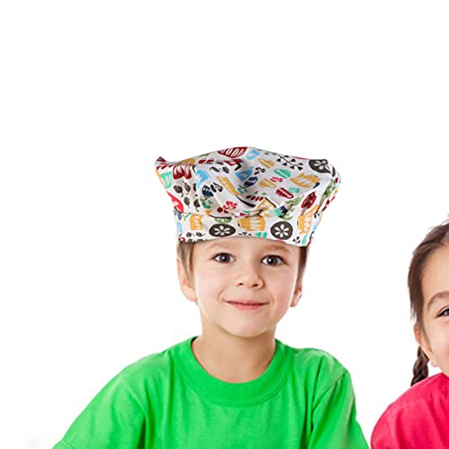 YARNOW Caçoa O Cozinheiro Chefe Chapéu de Algodão Impresso Chef Cozinhar Ajustável Bonés Fantasias C