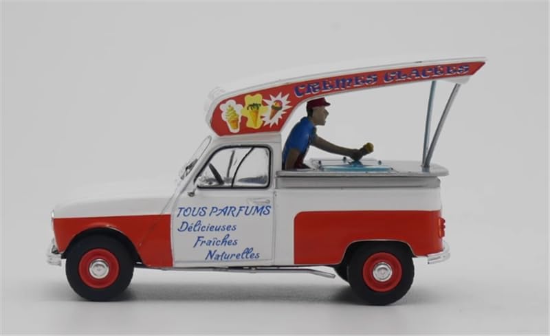 Camionnette Renault 4 miniature FloZ pour décor de cinéma rétro