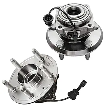 Detroit Axle Rear Wheel Bearing Hub Assembly Pair for 2010–2017 Chevy Equinox / GMC Terrain