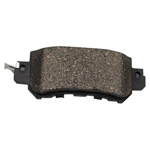 Image of TRQ Rear Brake Pad and Rotor Set Ceramic G Coated Rotors Calipers