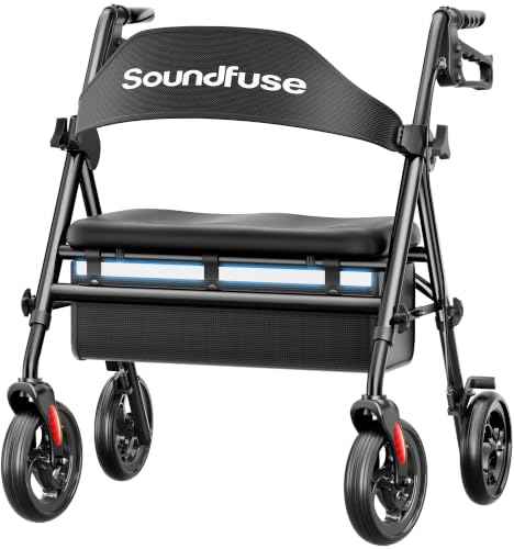 Heavy Duty Bariatric Walker with All-Terrain Wheels