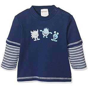 Schnizler Baby-Jungen Sweat-Shirt Interlock Kleine Monster Langarmshirt