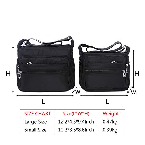 Notag 43213-7658 Crossbody Bag For Women Waterproof Shoulder Bag Lightweight Messenger Bag Casual Nylon Purse Handbag thumb #1