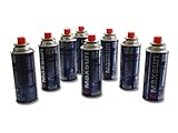 MSF 1 a Pack de 16 cartuchos de gas sistema de cartuchos, 227 ml para Gas butano, láser/botella para cocinas de Gas/Camping estufas de gas estufas