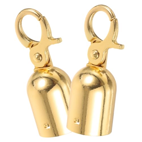 Uonlytech Rope End Stoppers Snap Hooks 2pcs Metal Cord Lock Stopper for Decking Rope Fittings